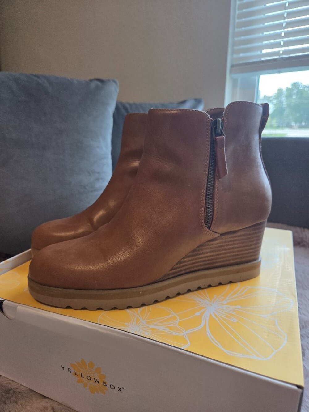 Yellow Box Booties